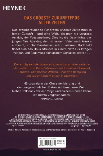 Buchcover und Innenansicht für das Buch: Dune