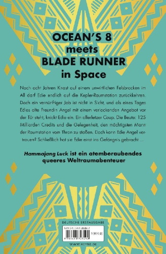 Buchcover und Innenansicht für das Buch: Hammajang Luck