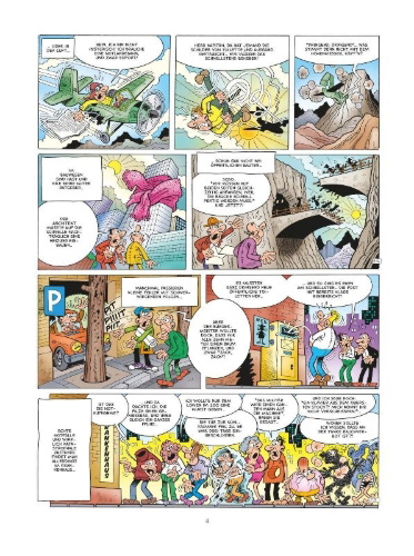 Buchcover und Innenansicht für das Buch: Mortadelo y Filemon: Urgencias del hospiatal... fatal!
