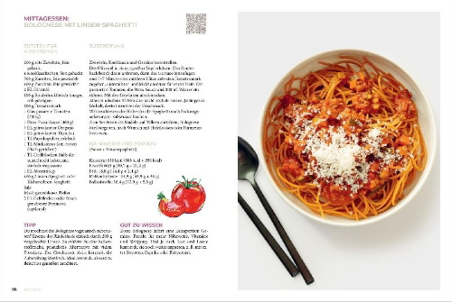 Buchcover und Innenansicht für das Buch: Happiness & Longevity