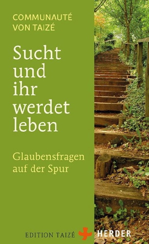 Buchcover und Innenansicht für das Buch: Sucht und ihr werdet leben