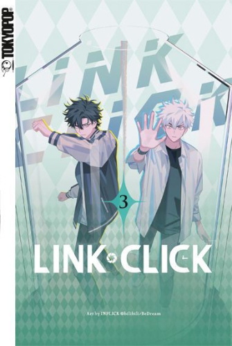 Buchcover und Innenansicht für das Buch: Link Click 03