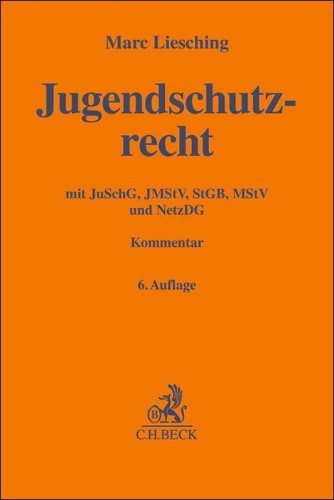 Buchcover und Innenansicht für das Buch: Jugendschutzrecht
