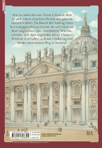 Buchcover und Innenansicht für das Buch: Arte