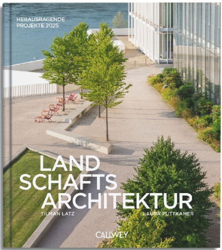 Buchcover und Innenansicht für das Buch: Landschaftsarchitektur