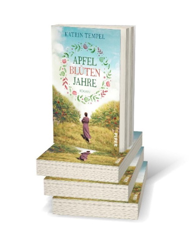 Buchcover und Innenansicht für das Buch: Apfelblütenjahre