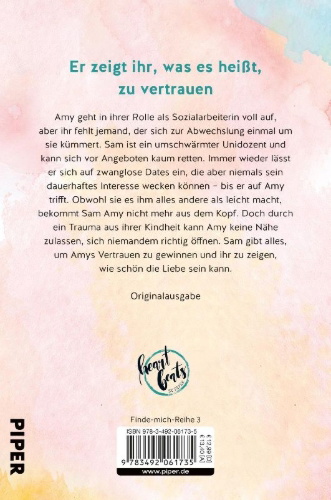 Buchcover und Innenansicht für das Buch: Liebe mich. Für immer