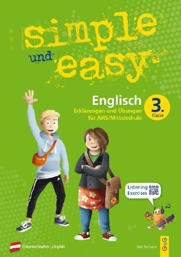 Buchcover und Innenansicht für das Buch: simple und easy Englisch 3
