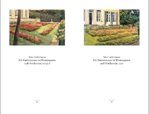 Buchcover und Innenansicht für das Buch: Max Liebermanns Garten