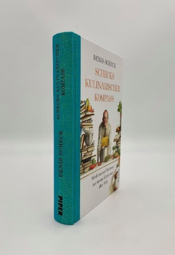 Buchcover und Innenansicht für das Buch: Schecks kulinarischer Kompass