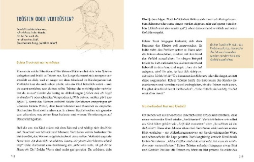 Buchcover und Innenansicht für das Buch: Ich tröste dich