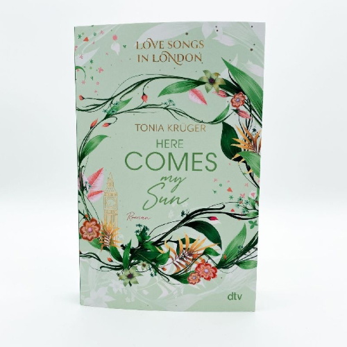 Buchcover und Innenansicht für das Buch: Love Songs in London - Here comes my Sun
