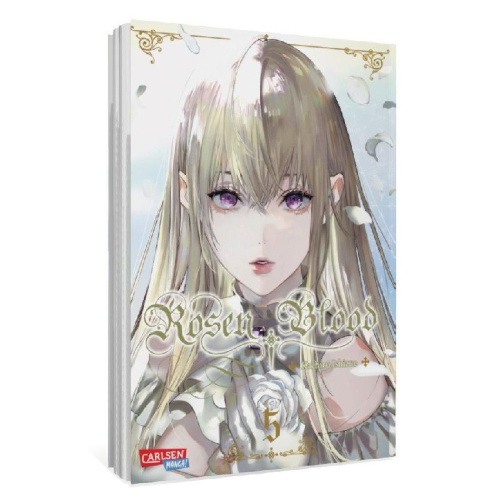 Buchcover und Innenansicht für das Buch: Rosen Blood