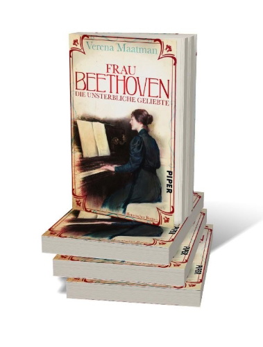 Buchcover und Innenansicht für das Buch: Frau Beethoven