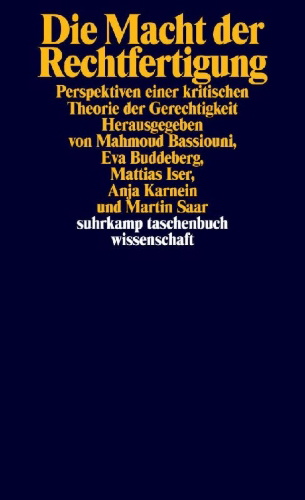 Buchcover und Innenansicht für das Buch: Die Macht der Rechtfertigung