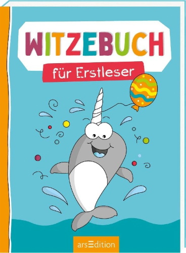 Buchcover und Innenansicht für das Buch: Witzebuch für Erstleser