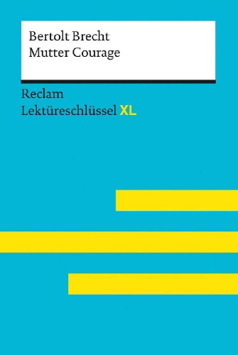 Buchcover und Innenansicht für das Buch: Mutter Courage und ihre Kinder von Bertolt Brecht