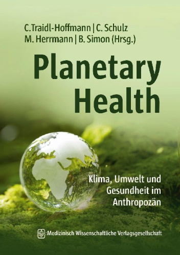 Buchcover und Innenansicht für das Buch: Planetary Health