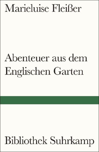 Buchcover und Innenansicht für das Buch: Abenteuer aus dem Englischen Garten