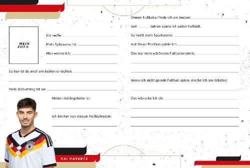 Buchcover und Innenansicht für das Buch: DFB: Meine Freunde
