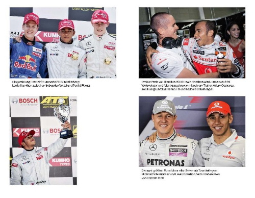 Buchcover und Innenansicht für das Buch: Lewis Hamilton