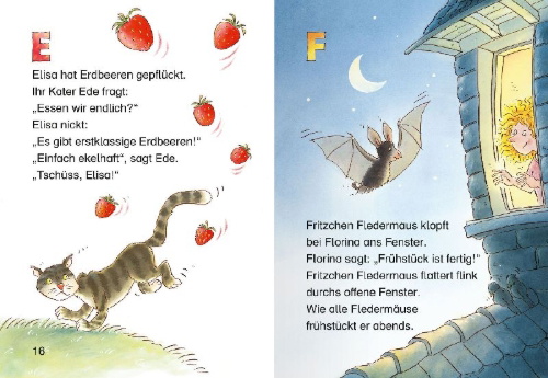 Buchcover und Innenansicht für das Buch: Leserabe Sonderausgaben - ABC-Geschichten und Rätsel
