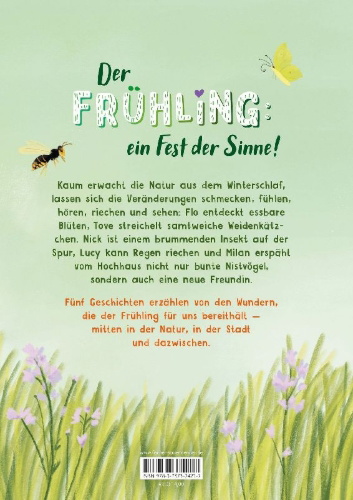 Buchcover und Innenansicht für das Buch: Augen auf, der Frühling kommt!