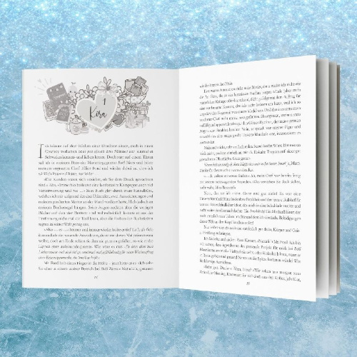 Buchcover und Innenansicht für das Buch: Ice Ice Bookie