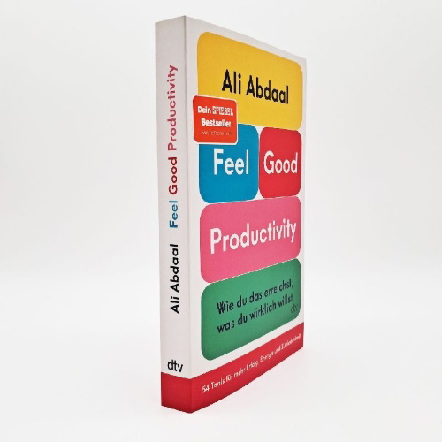 Buchcover und Innenansicht für das Buch: Feel-Good Productivity