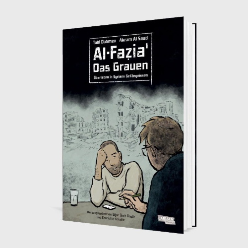 Buchcover und Innenansicht für das Buch: Al-Fazia'a ¿¿¿¿ ¿¿ : The Life of a Detainee in Assad's Prisons