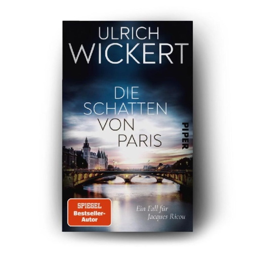 Buchcover und Innenansicht für das Buch: Die Schatten von Paris