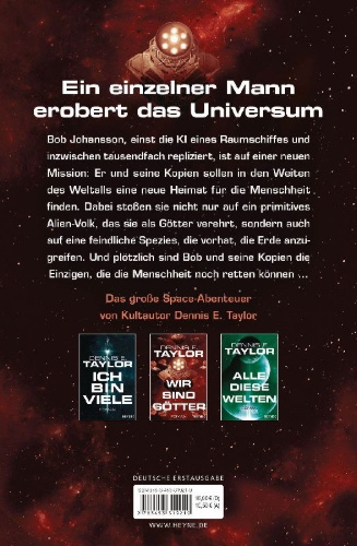 Buchcover und Innenansicht für das Buch: For We Are Many - Bobiverse Book 2