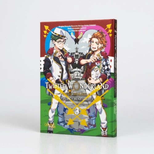 Buchcover und Innenansicht für das Buch: Twisted Wonderland