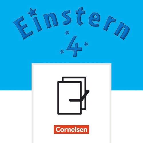 Buchcover und Innenansicht für das Buch: Einstern Mathematik 04. Beilagen im 1er-Pack - Haptisches Veranschaulichungsmaterial