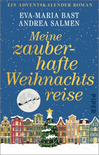 Buchcover und Innenansicht für das Buch: Meine zauberhafte Weihnachtsreise