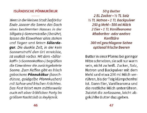 Buchcover und Innenansicht für das Buch: Pfannkuchen, Pancakes & mehr