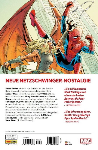 Buchcover und Innenansicht für das Buch: Amazing Spider-Man: Torn (2025) #1-#5