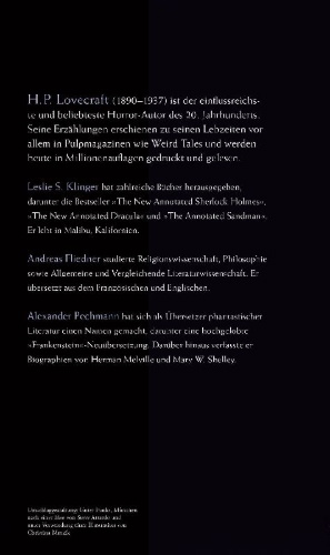 Buchcover und Innenansicht für das Buch: The New Annotated Lovecraft, Volume II