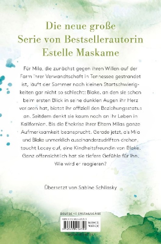 Buchcover und Innenansicht für das Buch: Untitled Novel (Becoming Mila Book 2)