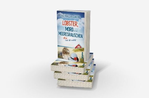 Buchcover und Innenansicht für das Buch: Lobster, Mord und Meeresrauschen - Tante Tilli ermittelt