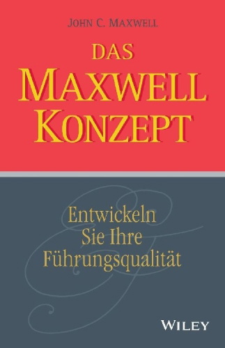 Buchcover und Innenansicht für das Buch: Das Maxwell-Konzept