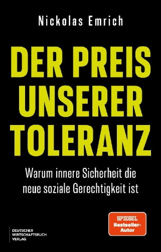 Buchcover und Innenansicht für das Buch: Der Preis unserer Toleranz