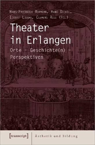 Buchcover und Innenansicht für das Buch: Theater in Erlangen