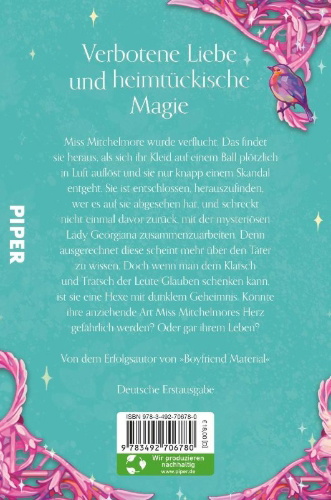 Buchcover und Innenansicht für das Buch: Mortal Follies