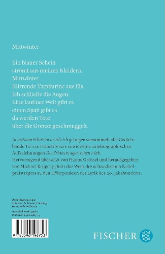 Buchcover und Innenansicht für das Buch: In meinem Schatten werde ich getragen