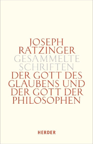 Buchcover und Innenansicht für das Buch: Der Gott des Glaubens und der Gott der Philosophen
