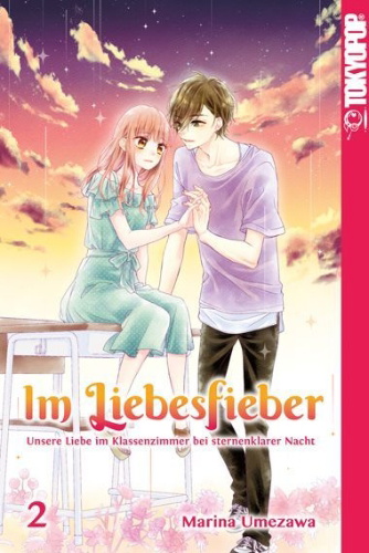 Buchcover und Innenansicht für das Buch: Im Liebesfieber 02