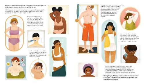 Buchcover und Innenansicht für das Buch: Growing up