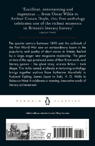 Buchcover und Innenansicht für das Buch: The Golden Age of British Short Stories 1890-1914