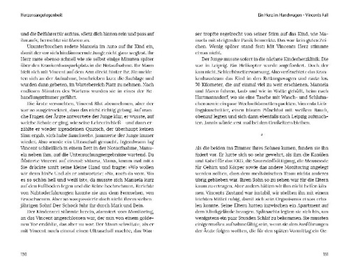 Buchcover und Innenansicht für das Buch: Herzensangelegenheit